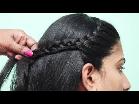 5 Quick Easy Side Braid Hairstyle | Hairstyle for Medium Hair | Girls hairstyles