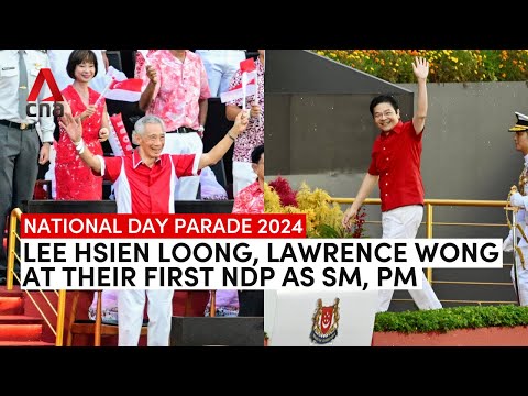 NDP 2024: Lee Hsien Loong, Lawrence Wong arrive at their first National Day Parade as SM, PM