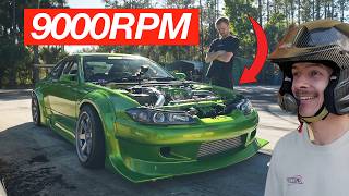 2.2L Stroker SR20 in My S15… First Drive!