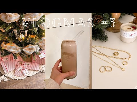 VLOGMAS #3 | Unboxing Ana Luisa, travail, idées cadeaux & emballages, recette maison Starbuck!