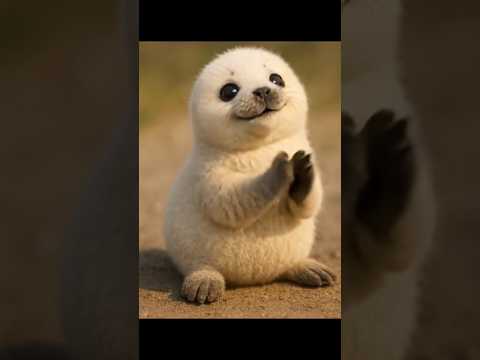 A Seal Pup's Joyous Celebration #ai #aishorts #shortsfeed #shorts #trending #cute #funny #serotonin