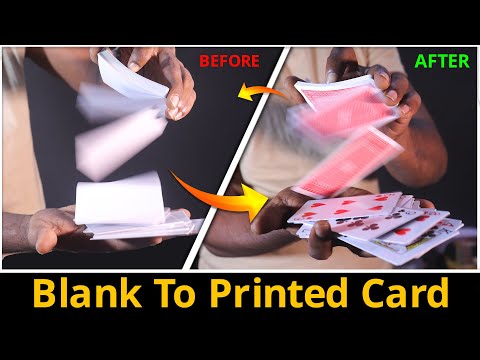 हवा से कलर चेंज करने का जादू | Learn Special Card Magic