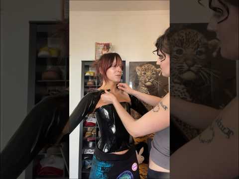 layering MORE latex clothing…