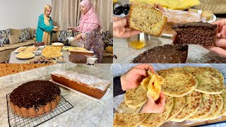 أجواء عيد الاضحى2025 عند حماتي🥰طبيلة الفطور لوجدنا انا ومرات لوسي كيكات رائعين وحدة تنسيكم فالاخرى 🥰