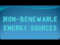 Energy Sources and Their Uses