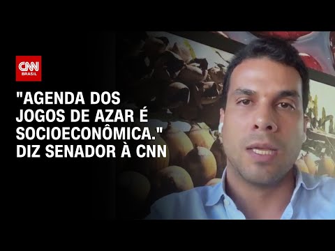 ​”Agenda dos jogos de azar é socioeconômica.” Diz senador à CNN | BASTIDORES CNN