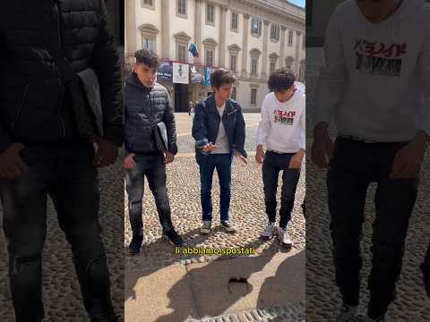 Magia ai maranza! 😂😱 #magia #mentalismo #streetmagic #trucchidimagia #magic #perte #viral