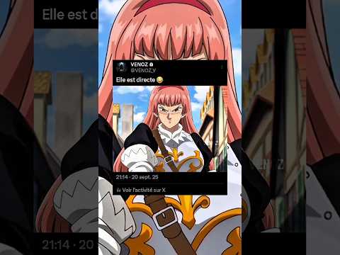 Elle est directe 😂 #anime #animeedit #shorts #fyp