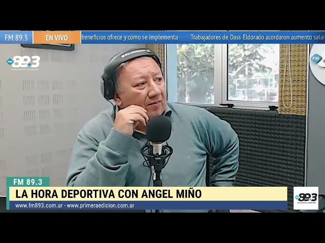 📢🎙️ ¡Sintonizá la pasión por el deporte en La Hora Deportiva! ⚽🏀🏆Todos los días, Ángel Miño te trae la mejor información deportiva, análisis, entrevistas exclusivas y toda la emoción del mundo del deporte. ¡No te lo pierdas!📅 Lunes a Viernes: 11 Hs.📍 FM 89.3 - El Aire De Las Misiones🔊 Escuchanos en vivo y sumate a la conversación. ¡Deportes, pasión y adrenalina en un solo lugar!#LaHoraDeportiva #ÁngelMiño #FM893 #ElAireDeLasMisiones #DeporteEnVivo