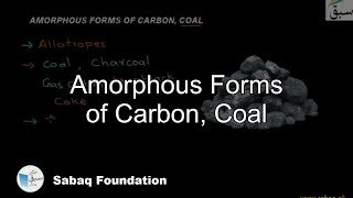 Amorphous Forms of Carbon, Coal