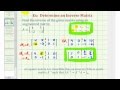 Inverse of a 2x2 Matrix Quiz