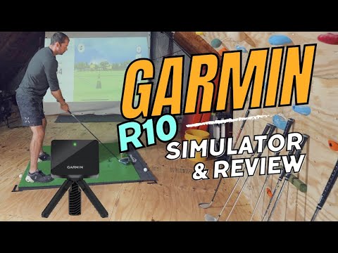 Garmin R10 Home Simulator | Day 1 Getting Better at Golf