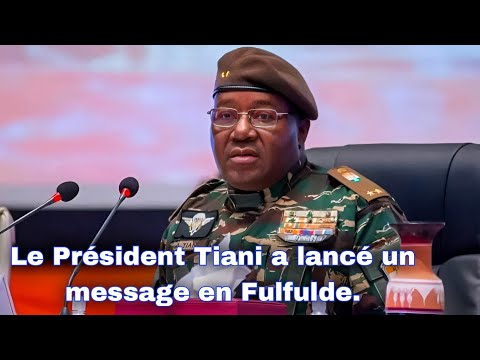 Discours du Président Tiani Aujourd'hu lei 20 février 2025