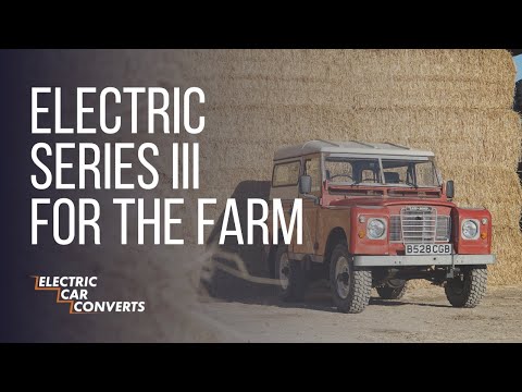 Fully Electric Land Rover Series 3 - Conversion Walk-Around and Test Drive - Electric Car Converts