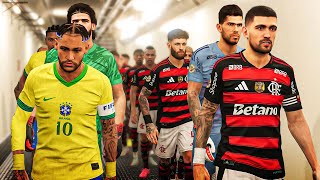 BRASIL DE ANCELOTTI x FLAMENGO 2025 | QUEM VENCE ESSE DUELO ?