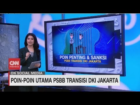 Poin-poin Utama PSBB Transisi DKI Jakarta