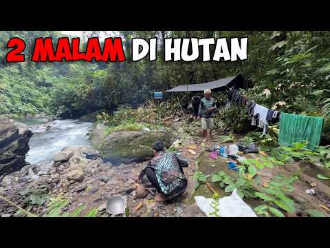 Fishing Camping | Berpetualang Bermalam Di Hutan Rimba Mencari Ikan Ke Hulu Sungai