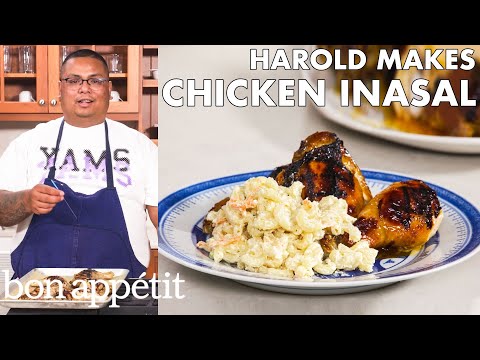Harold Makes Grilled Chicken Inasal | From The Home Kitchen | Bon Appétit