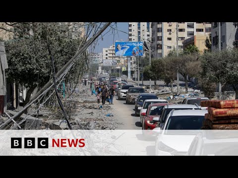 Ignore Israeli evacuation order, Hamas tells citizens as they flee - BBC News