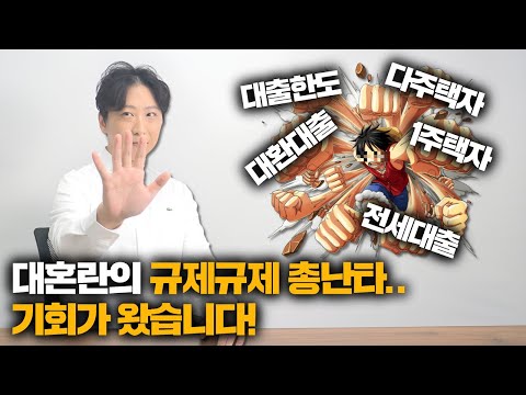 대출 규제규제 총난타 [경매투자자의 행동지침 딱! 알려드림]