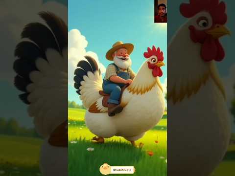 सबसे बड़ी मुर्गी और उसका जादुई अंडा 🥚 | मजेदार हिंदी कहानी | AI Animated Shorts #moonhindianimation