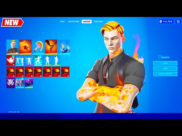 More Styles for Midas: Molten (Fire) Midas in Fortnite! シ