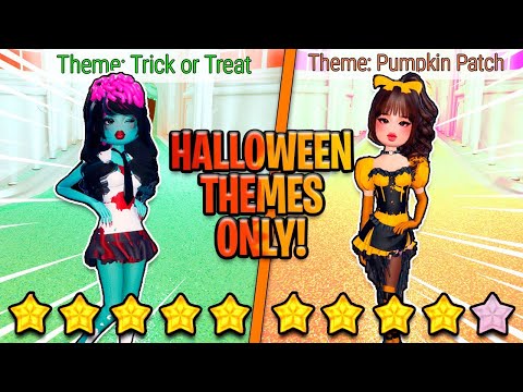 Dress to Impress But Only HALLOWEEN Update! | Roblox