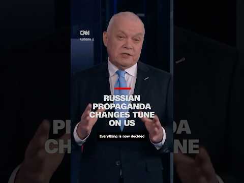 Russian propaganda changes tune on US