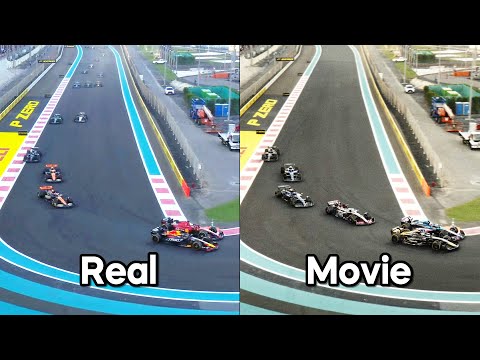 How the F1 Movie Blended Real Race Footage