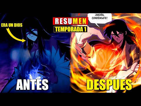 ㊗️ERA UN DIOS PERO ALGO SALIO MAL Y EMPEZO DESDE CERO | RESUMEN MANHWA TEMPORADA #1