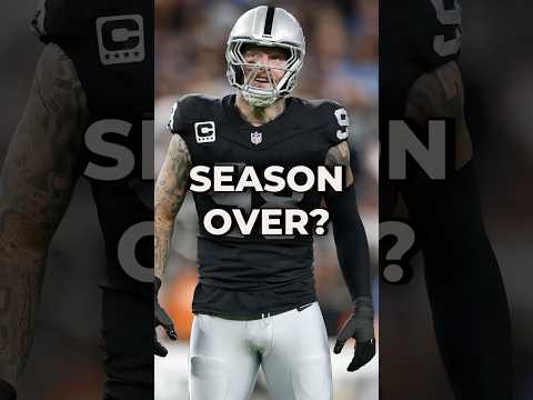 Is The Las Vegas Raidersโ Season OVER!? #raiders #nfl #shorts