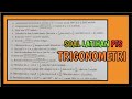 Trigonometric Identities and Functions