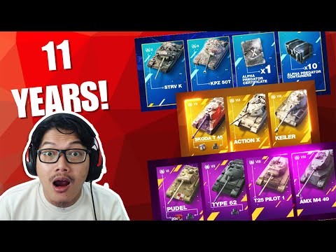 FREE TANKS! - Opening Birthday Gift 1-11 Years!