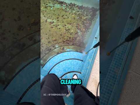 The Most Extreme Pool Cleaning ‼️
