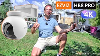 Surveillez votre maison cet été ❤️ caméra de sécurité 360° EZVIZ HB8 Pro