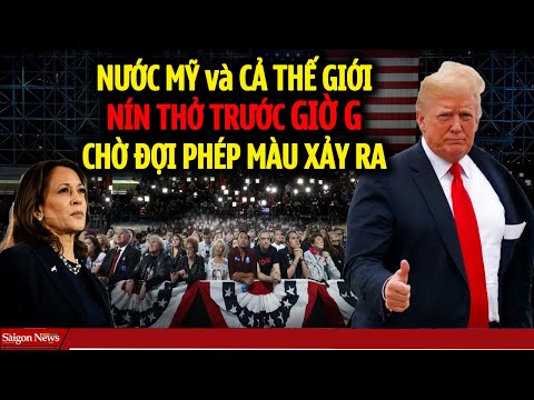 TT Trump vs Kamala Harris BƯỚC VÀO TRẬN SINH TỬ CUỐI CÙNG cả Thế giới NÍN THỞ CHỜ PHÉP MÀU XẢY RA