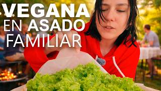 CÓMO SOBREVIVE UNA VEGANA EN UN ASADO FAMILIAR - VLOG