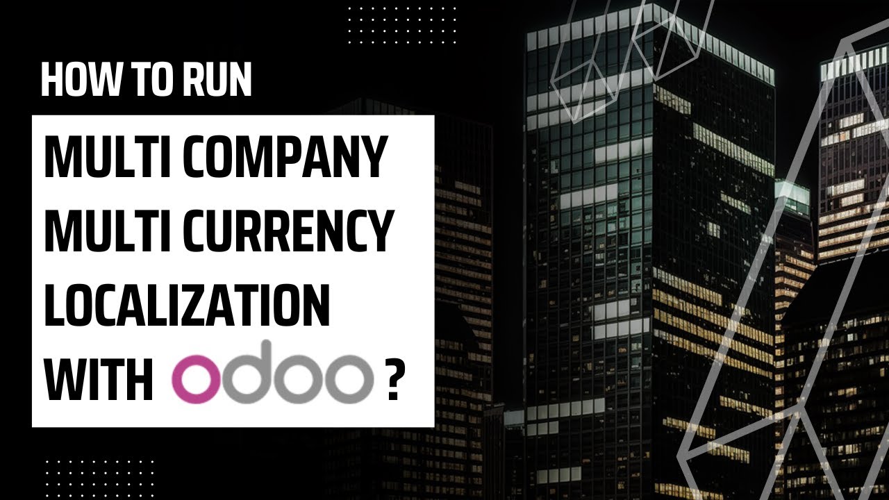 How To Run Multi Company Multi Currency Localization With Odoo | 08.03.2023

Managing a multinational, multi-company business can be a complex and challenging task, but with the right tools, it can be made ...