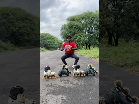 Roliga skating-fail som får dig att känna krypningar!🥵🤣#inlineskating #roadskating #skater #shorts