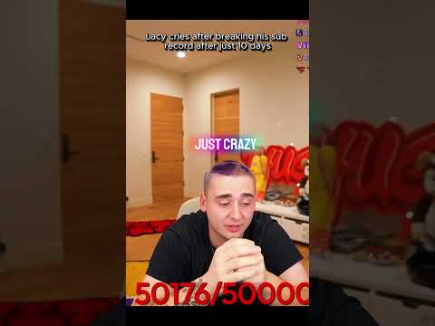 Lacy cries after milestone achivement #lacy #fazeclan #stableronaldo