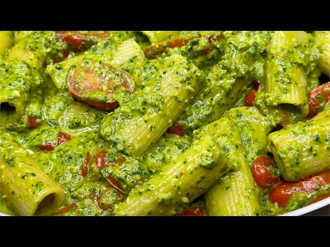 Delicious pasta in 5 minutes! No meat! Healthy and tasty recipe that you will make every day!