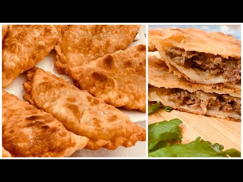 Мастер-класс СВЕКРОВИ: сочные ЧЕБУРЕКИ из слоёного теста - рецепт из Грузии - Неожиданное ЗАСТОЛЬЕ