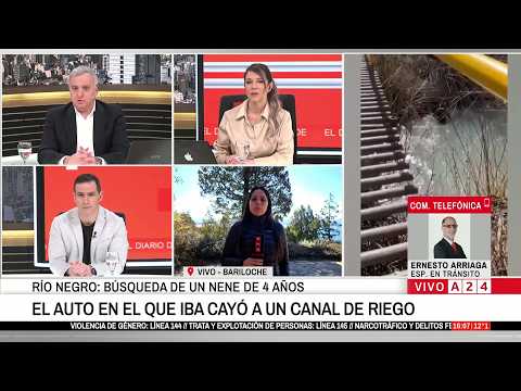 🔴 RÍO NEGRO: DESESPERADA BÚSQUEDA DE UN NENE DE 4 AÑOS