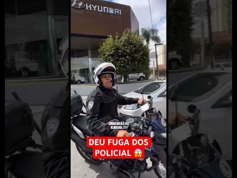 Deu fuga dos policial de moto😱#shortsfeed #viralvideo #shorts #moto #honda #views #video