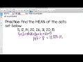 Exploring Mean, Median, Mode, and Range