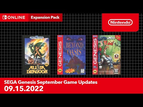 SEGA Genesis - September 2022 Game Updates - Nintendo Switch Online