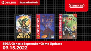 SEGA Genesis games Earthworm Jim, Alisia Dragoon, Beyond Oasis added to Switch Online