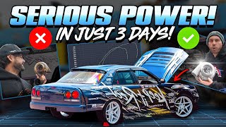 3 Day Rebuild.. Our RB30 R34 Skyline Makes Insane Power!