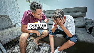 Fui chamado na escola… Ele estava Rebelde!