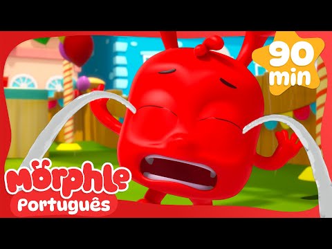 Morphle Fica Sozinho e Chora! | Maratona do Morphle Brasil | Desenhos Animados Infantis em Português